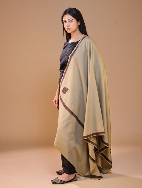 Women's Hand Embroidery Wool Shawl